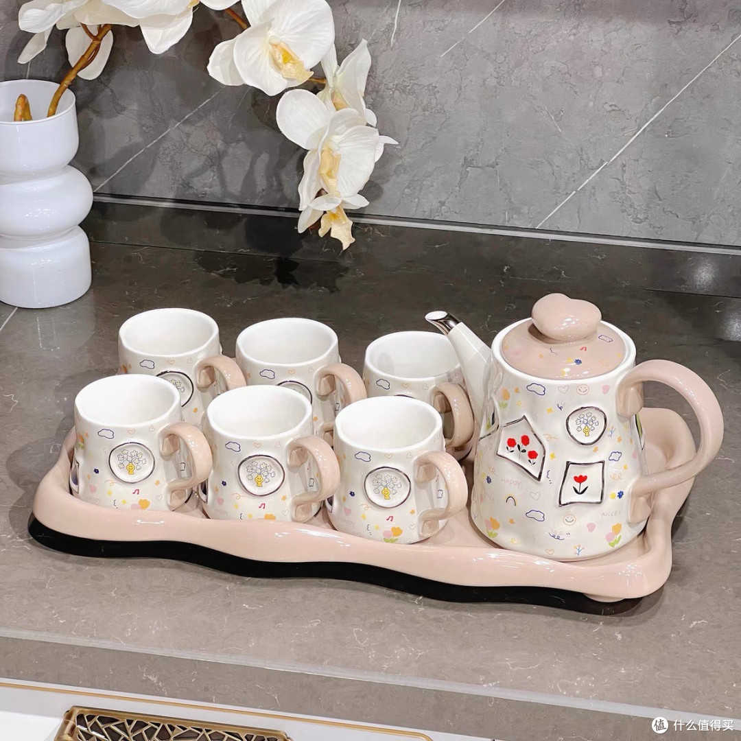 优质陶瓷杯套装，泡茶享受生活