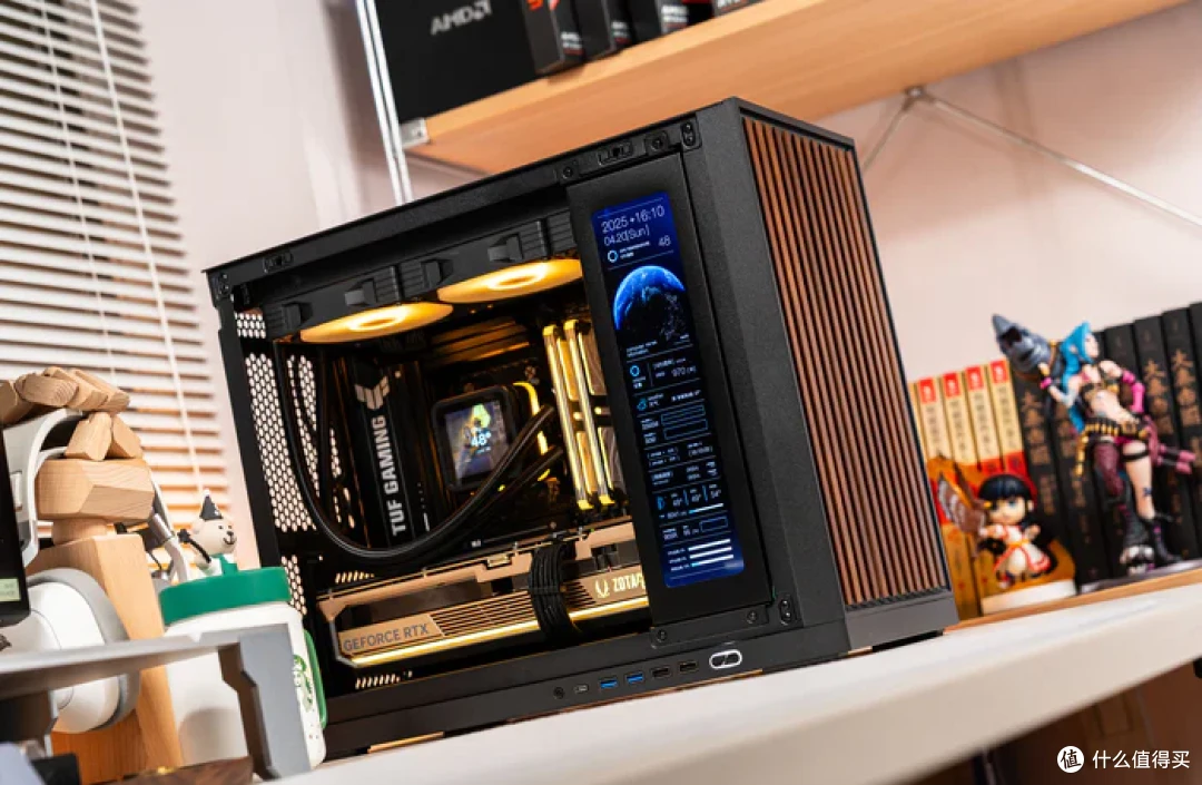 MATX小钢炮——华硕B850M重炮手+索泰5080AMP+闪鳞G600装机分享