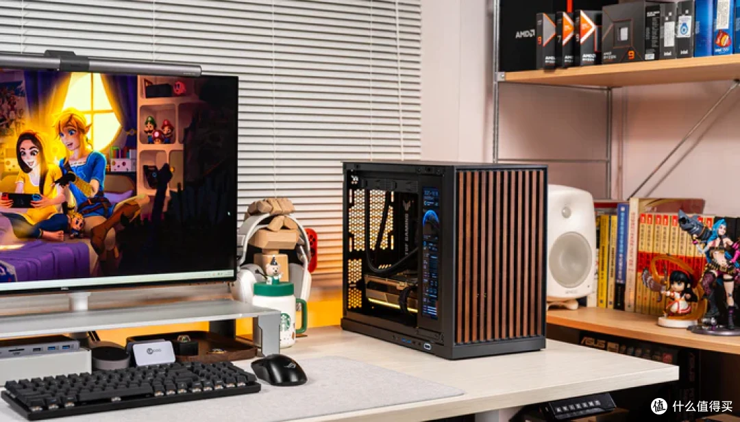 MATX小钢炮——华硕B850M重炮手+索泰5080AMP+闪鳞G600装机分享