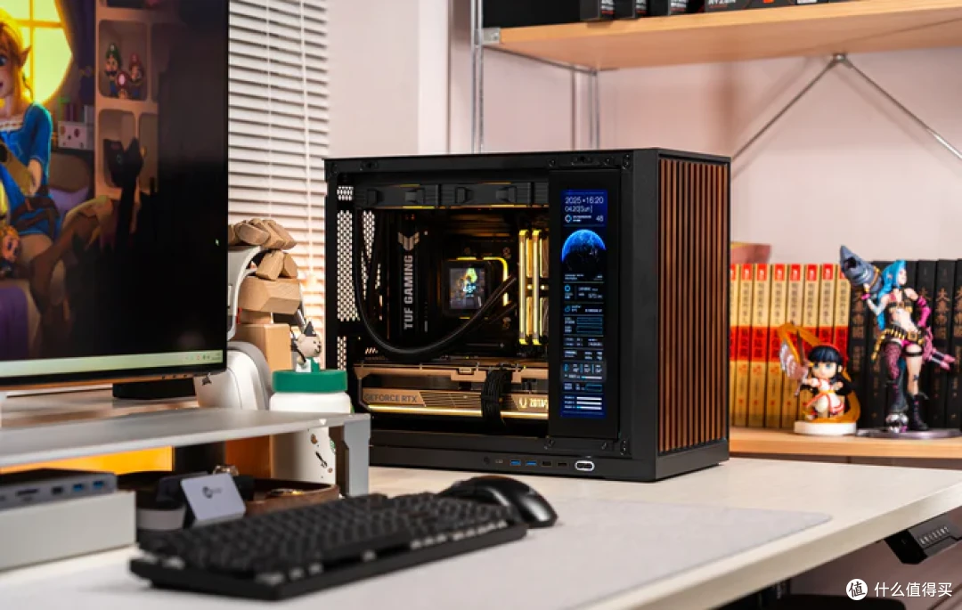 MATX小钢炮——华硕B850M重炮手+索泰5080AMP+闪鳞G600装机分享