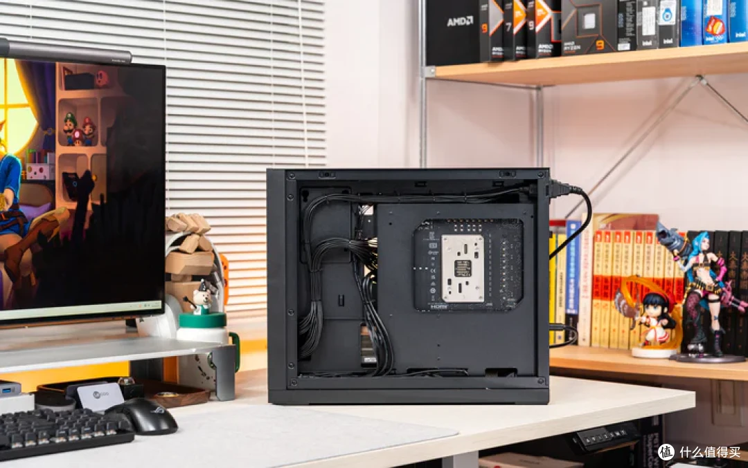 MATX小钢炮——华硕B850M重炮手+索泰5080AMP+闪鳞G600装机分享