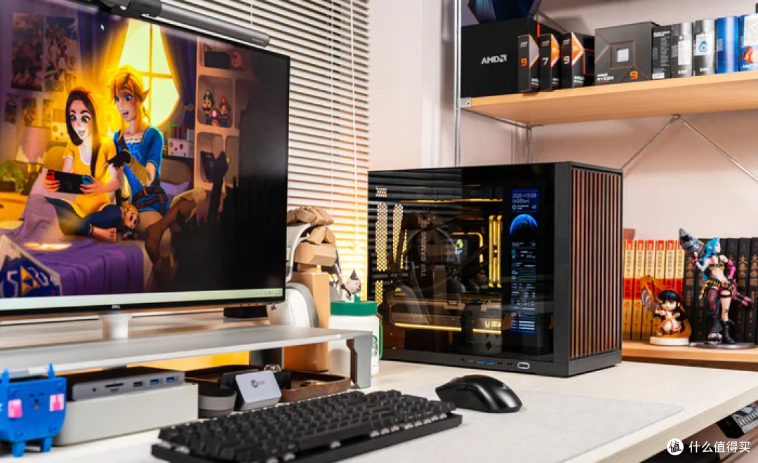 MATX小钢炮——华硕B850M重炮手+索泰5080AMP+闪鳞G600装机分享