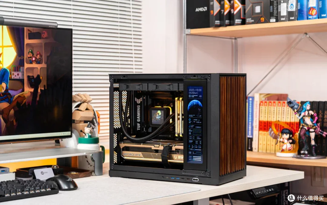 MATX小钢炮——华硕B850M重炮手+索泰5080AMP+闪鳞G600装机分享