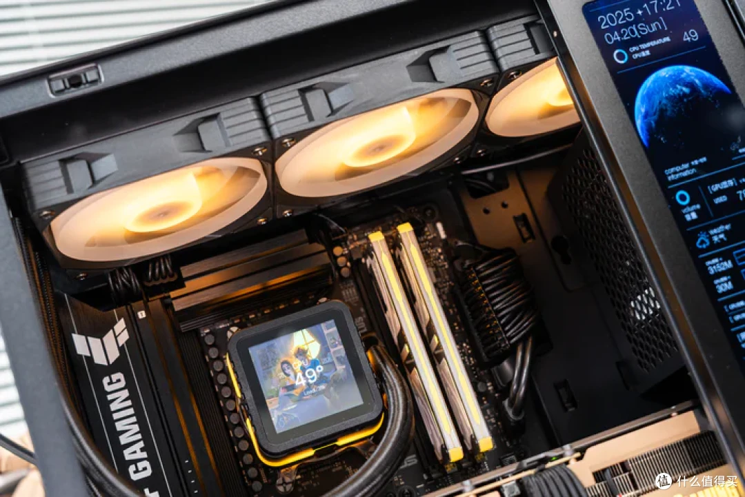 MATX小钢炮——华硕B850M重炮手+索泰5080AMP+闪鳞G600装机分享