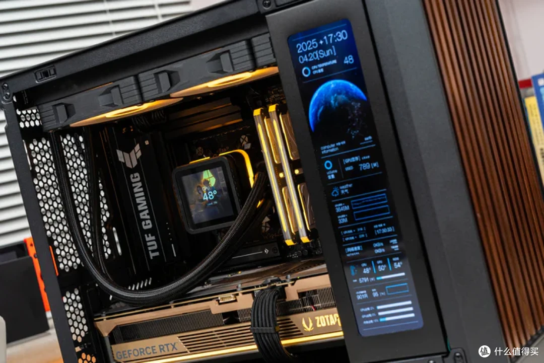 MATX小钢炮——华硕B850M重炮手+索泰5080AMP+闪鳞G600装机分享