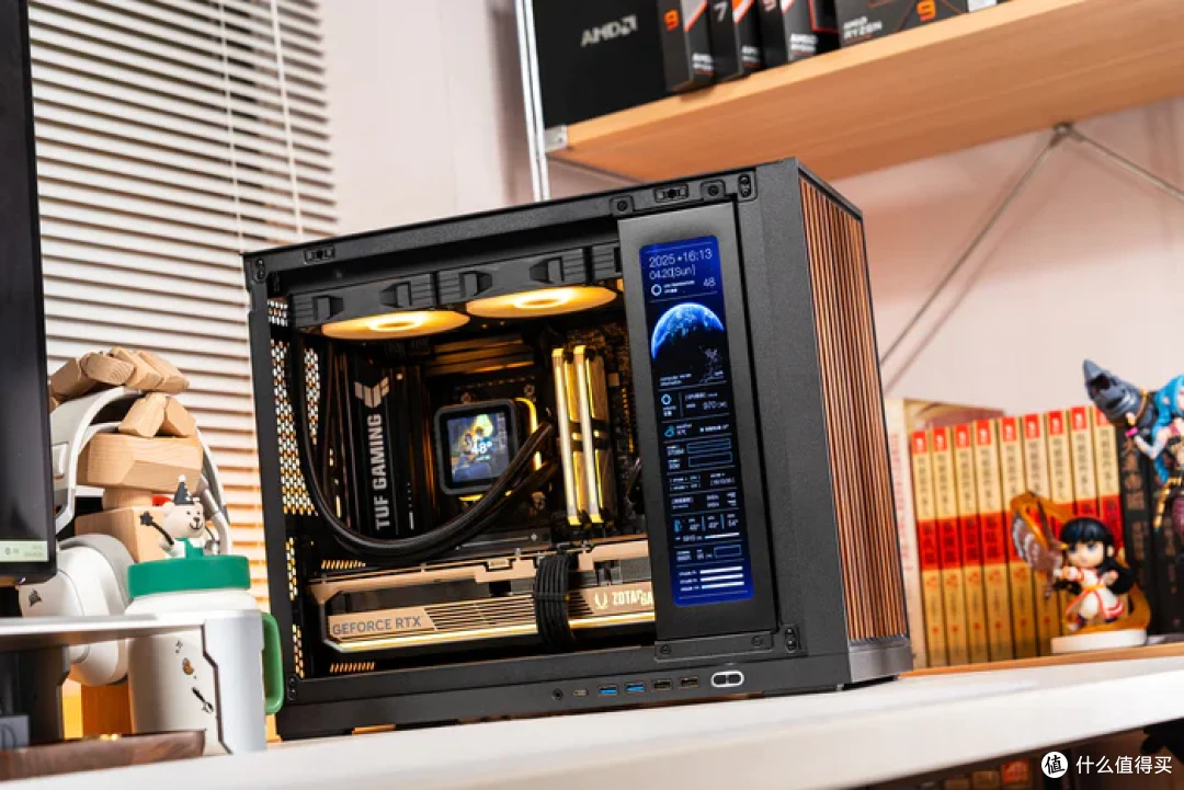 MATX小钢炮——华硕B850M重炮手+索泰5080AMP+闪鳞G600装机分享