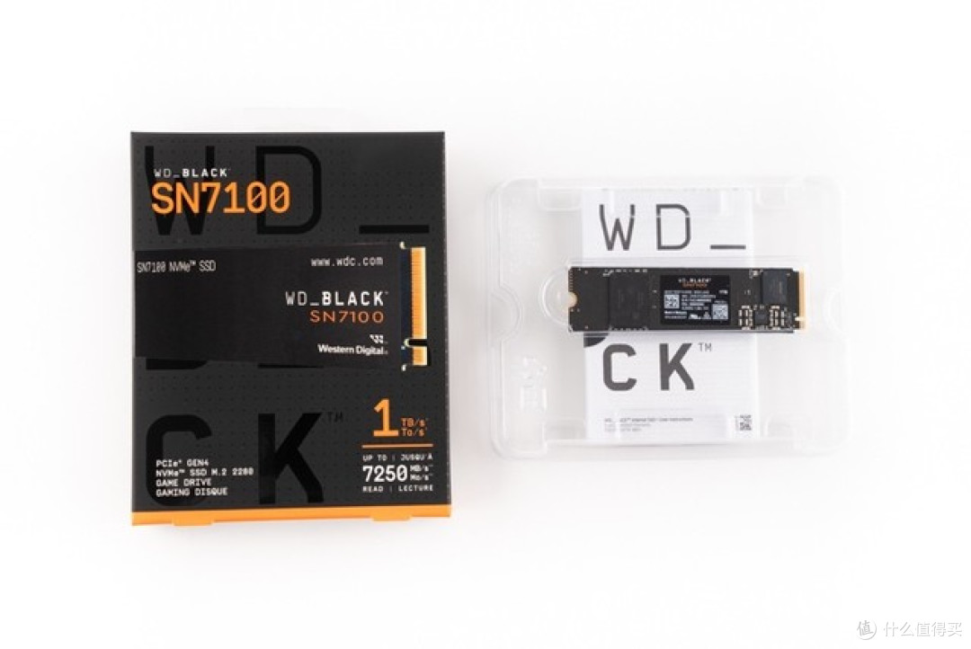 闪迪 WD_BLACK SN7100 NVMe SSD 1TB 开箱分享