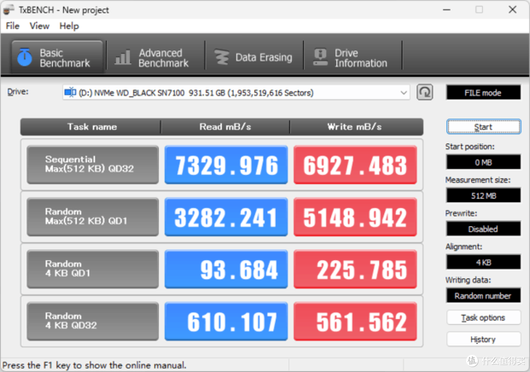 闪迪 WD_BLACK SN7100 NVMe SSD 1TB 开箱分享