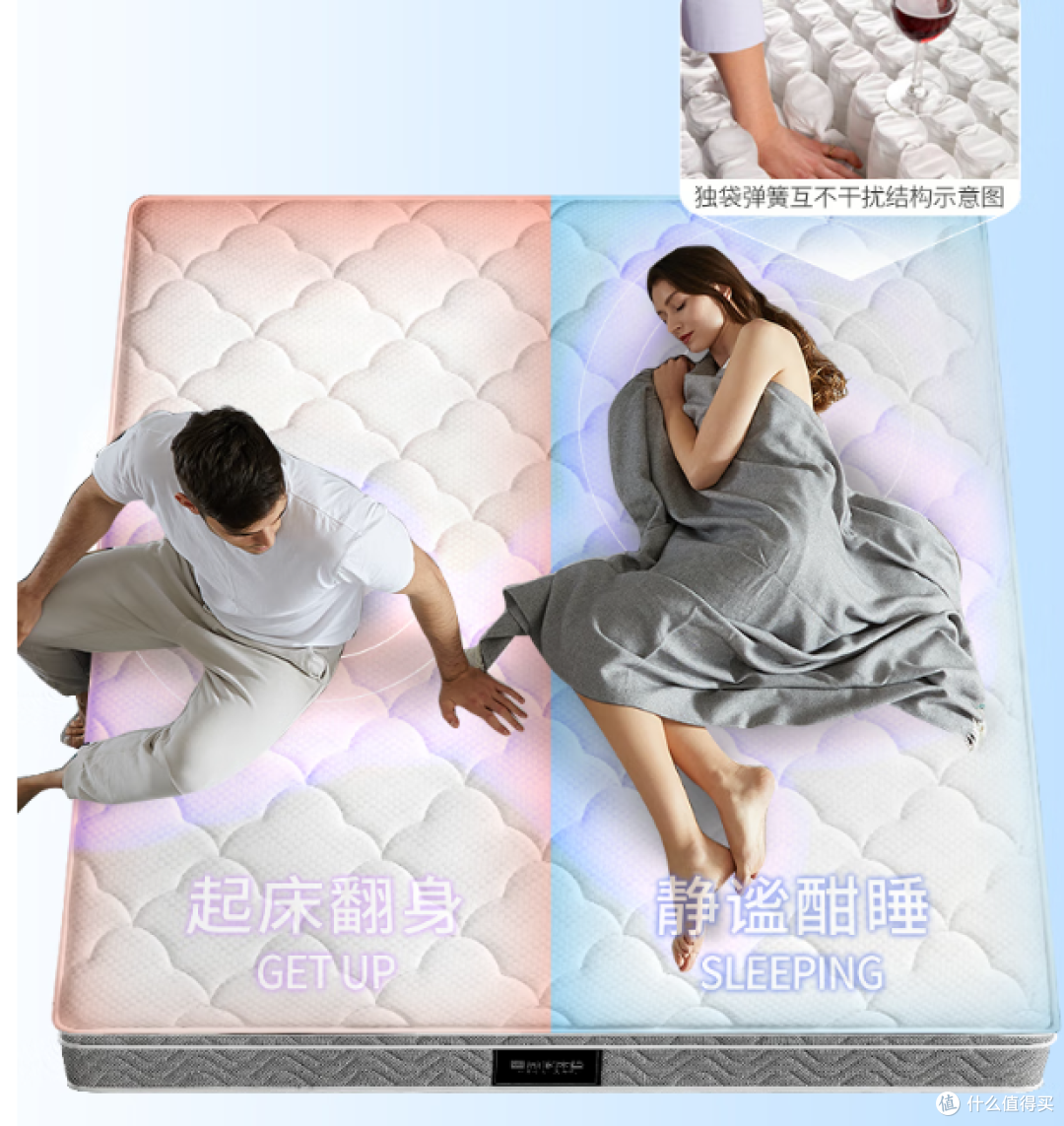 顾家高纯度乳胶床垫，核心材质科学配比，给你舒适睡眠新选择！