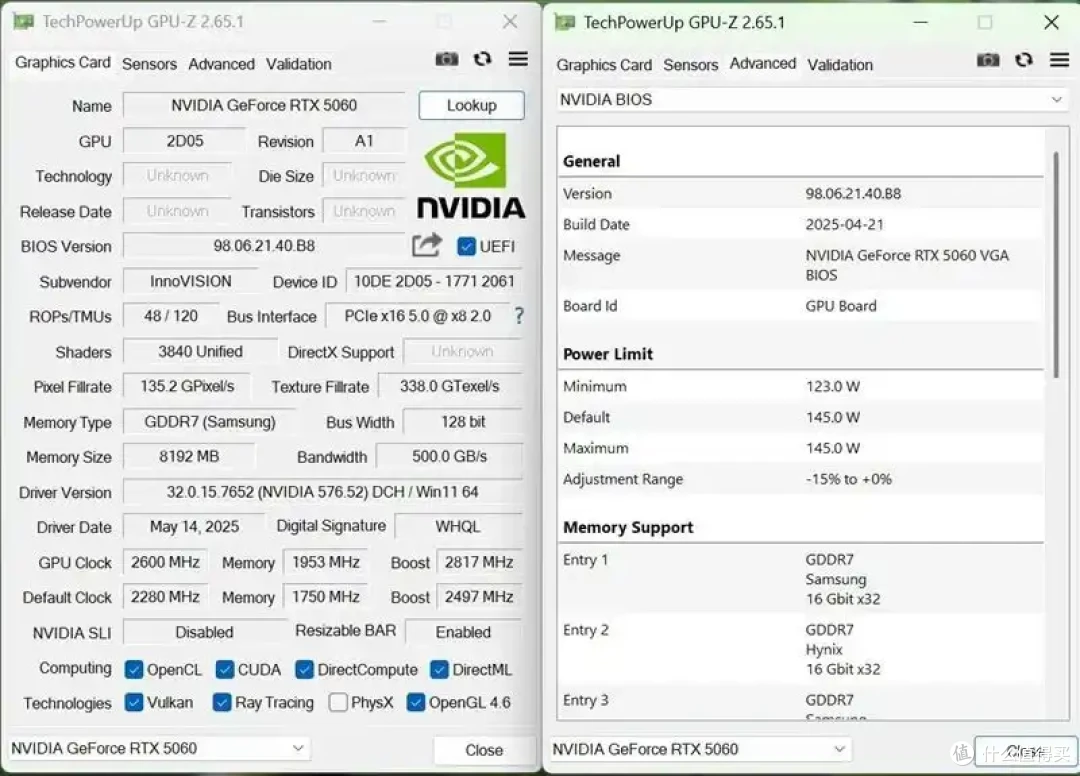 映众RTX 5060曜夜显卡评测:RTX 4060的价格 性能强于RTX 4060 Ti