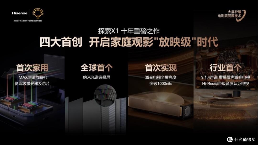 突破激光显示技术边界,海信探索X1系列打造家庭影院新体验