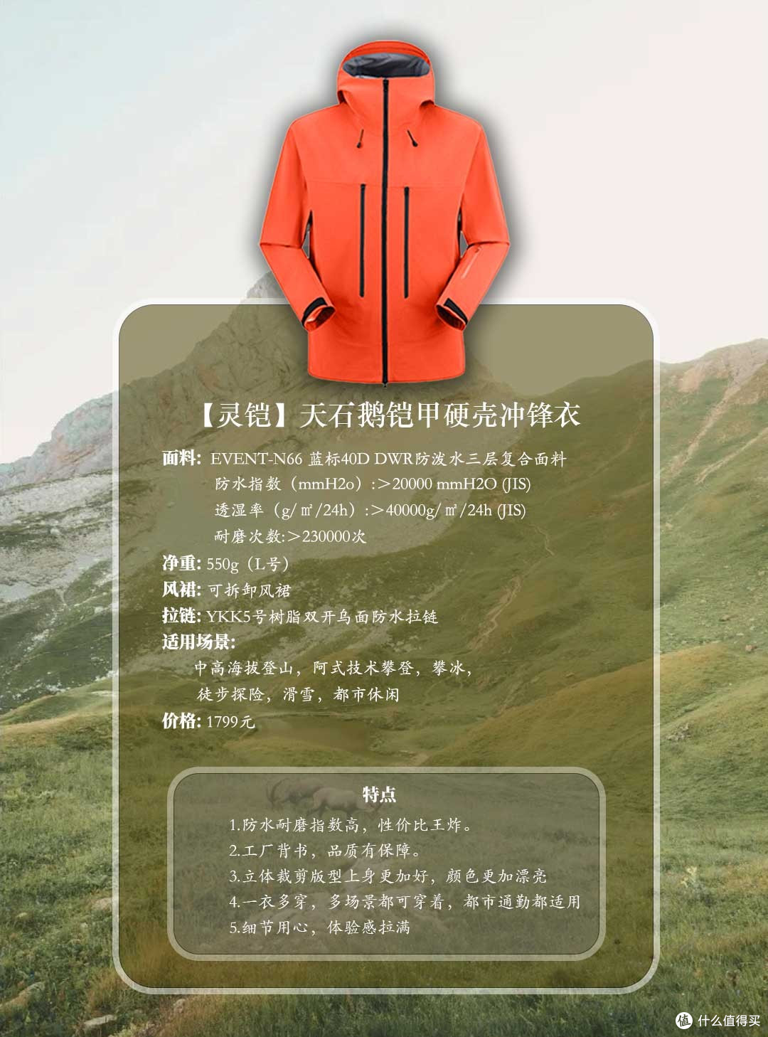 户外登山推荐指南:如何挑选一件"不用也得带"的硬核冲锋衣?