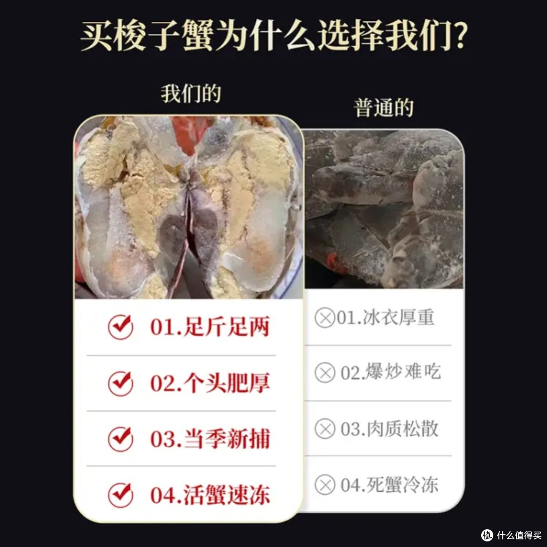 舟山特大野生梭子蟹新鲜上市