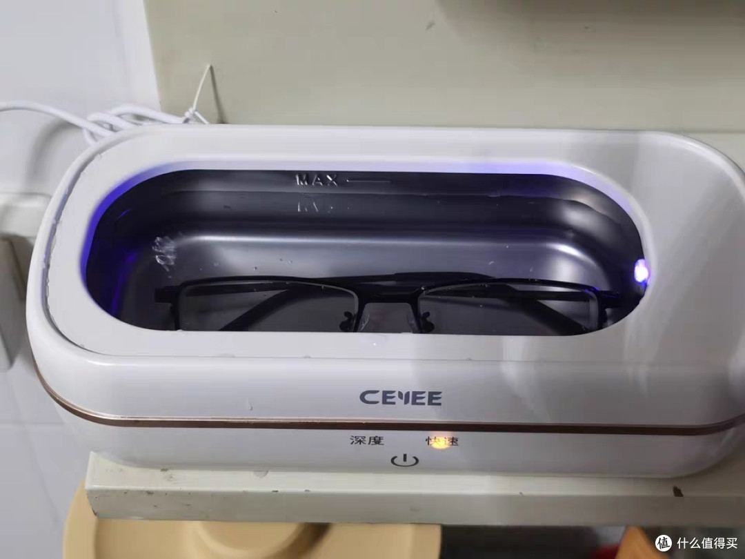 希亦CG声波清洗机:眼镜清洁新选择