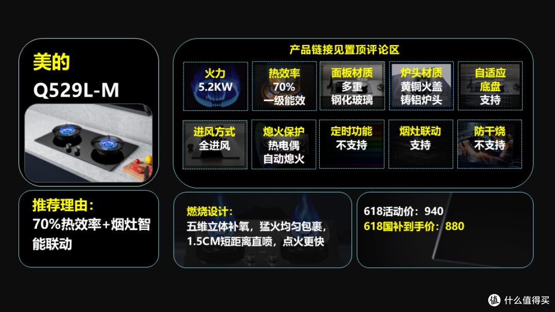 【618国补家电专题】篇一:燃气灶该怎么选?高性价比燃气灶推荐