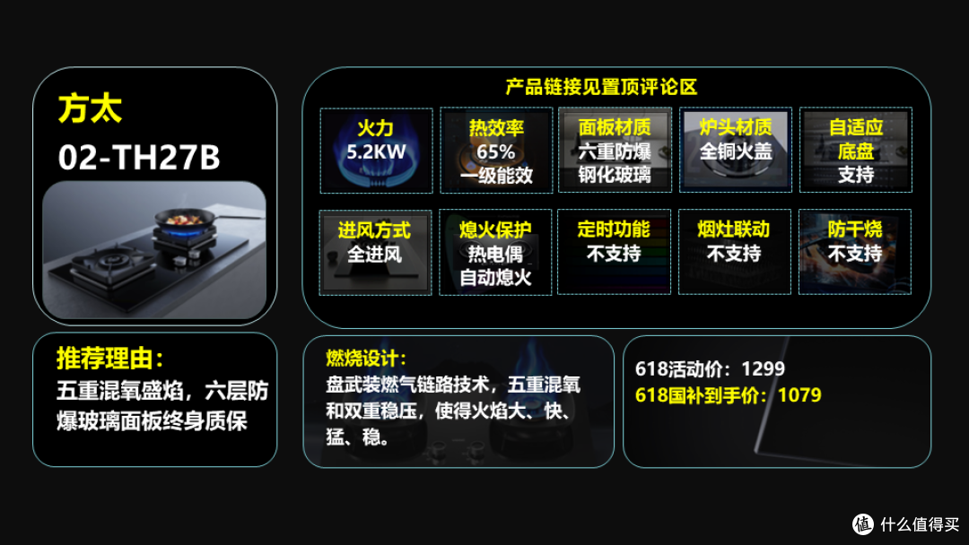 【618国补家电专题】篇一:燃气灶该怎么选?高性价比燃气灶推荐
