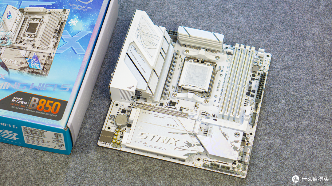 全新升级、豪华堆料、搭配98x3D,华硕ROG B850小吹雪618值得入手
