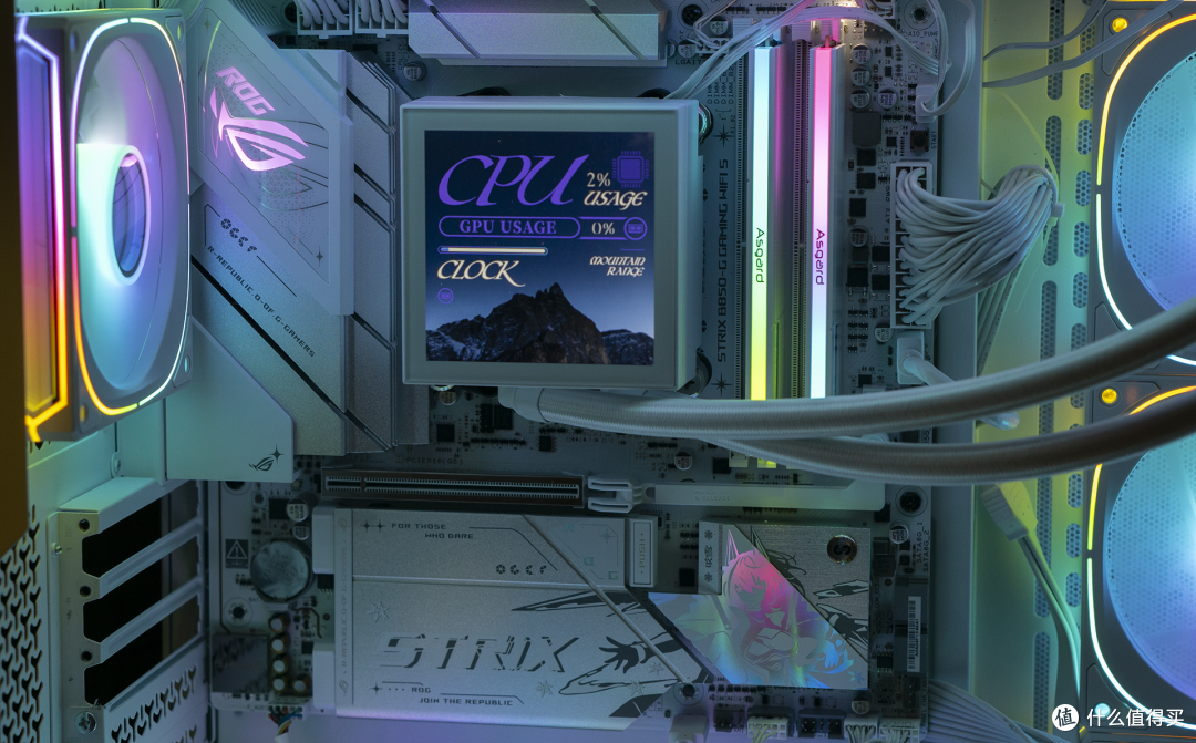 全新升级、豪华堆料、搭配98x3D,华硕ROG B850小吹雪618值得入手
