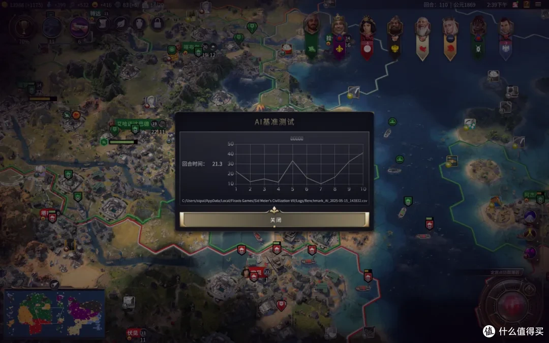 《文明 7》后期回合时间 21.3