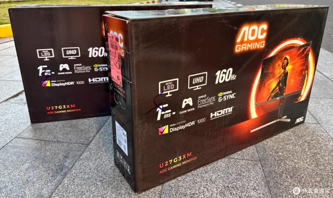 27 英寸 4K 高清 AOC 显示器:桌搭新宠的惊艳之旅