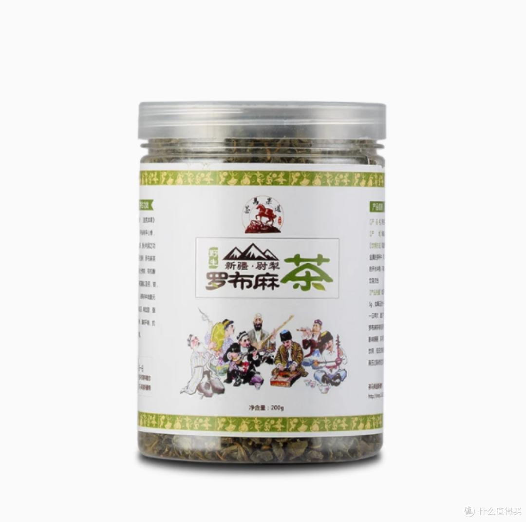 茶马果道新疆情，罗布麻茶200g：来自罗布泊的原生之礼
