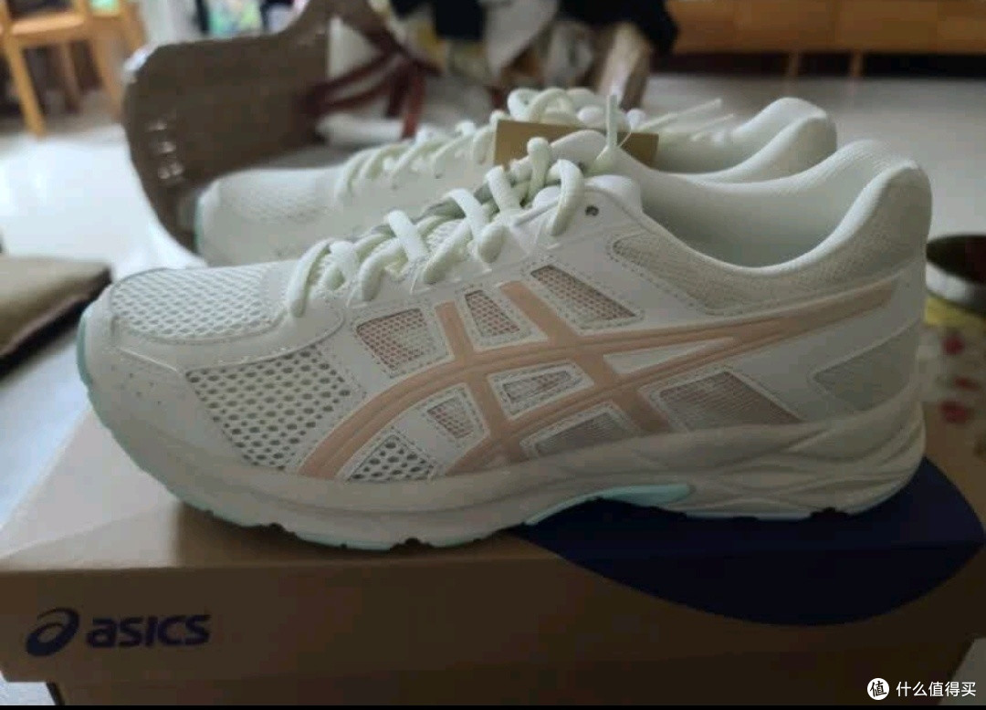 亚瑟士ASICS女鞋舒适透气跑步鞋缓震回弹跑鞋
