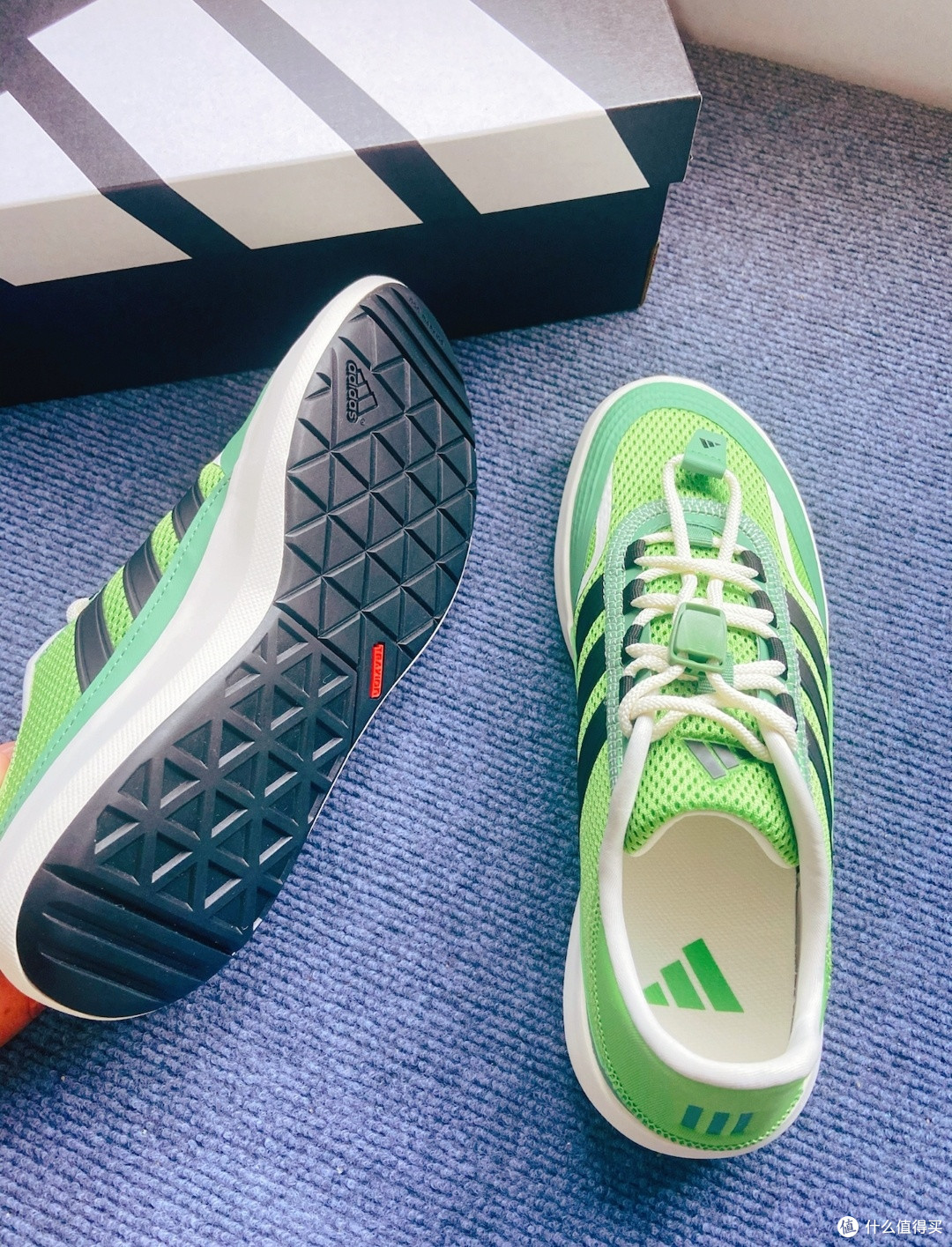 Adidas ROAMBOAT 溯溪鞋:“水陆两栖” 酷装备