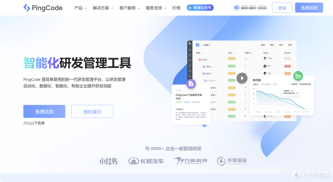 项目管理系统推荐:30款常用工具对比