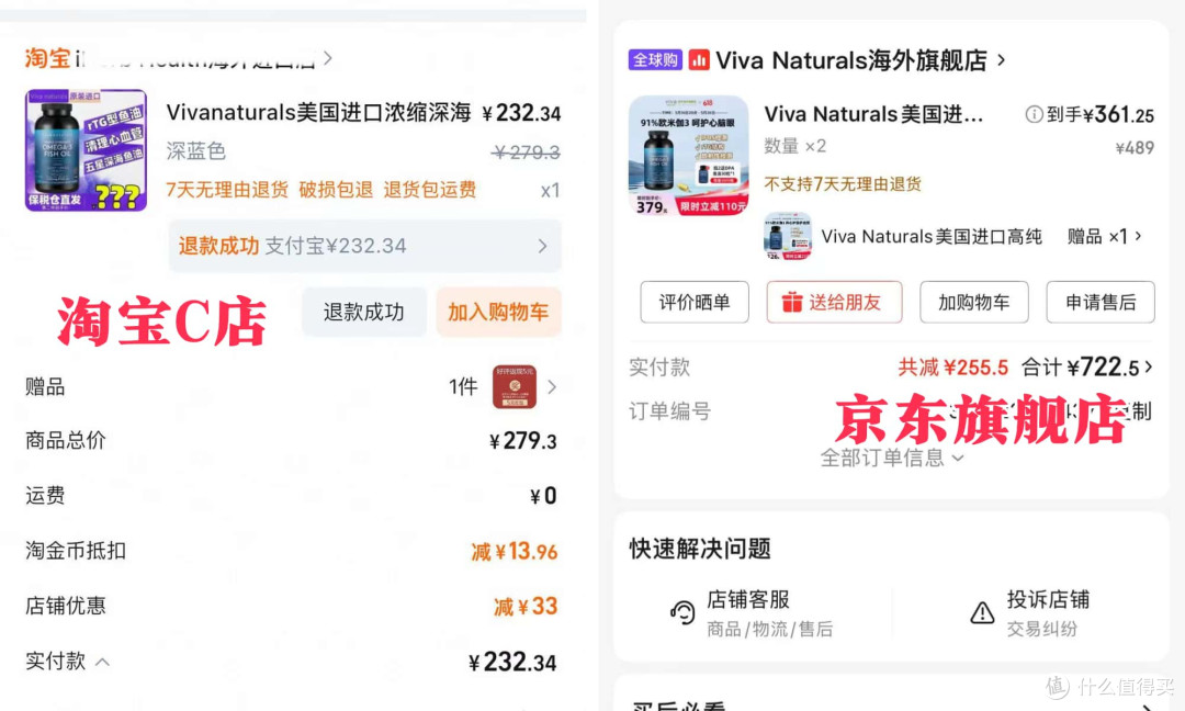 亲历购买Viva Naturals鱼油遭遇李逵与李鬼!