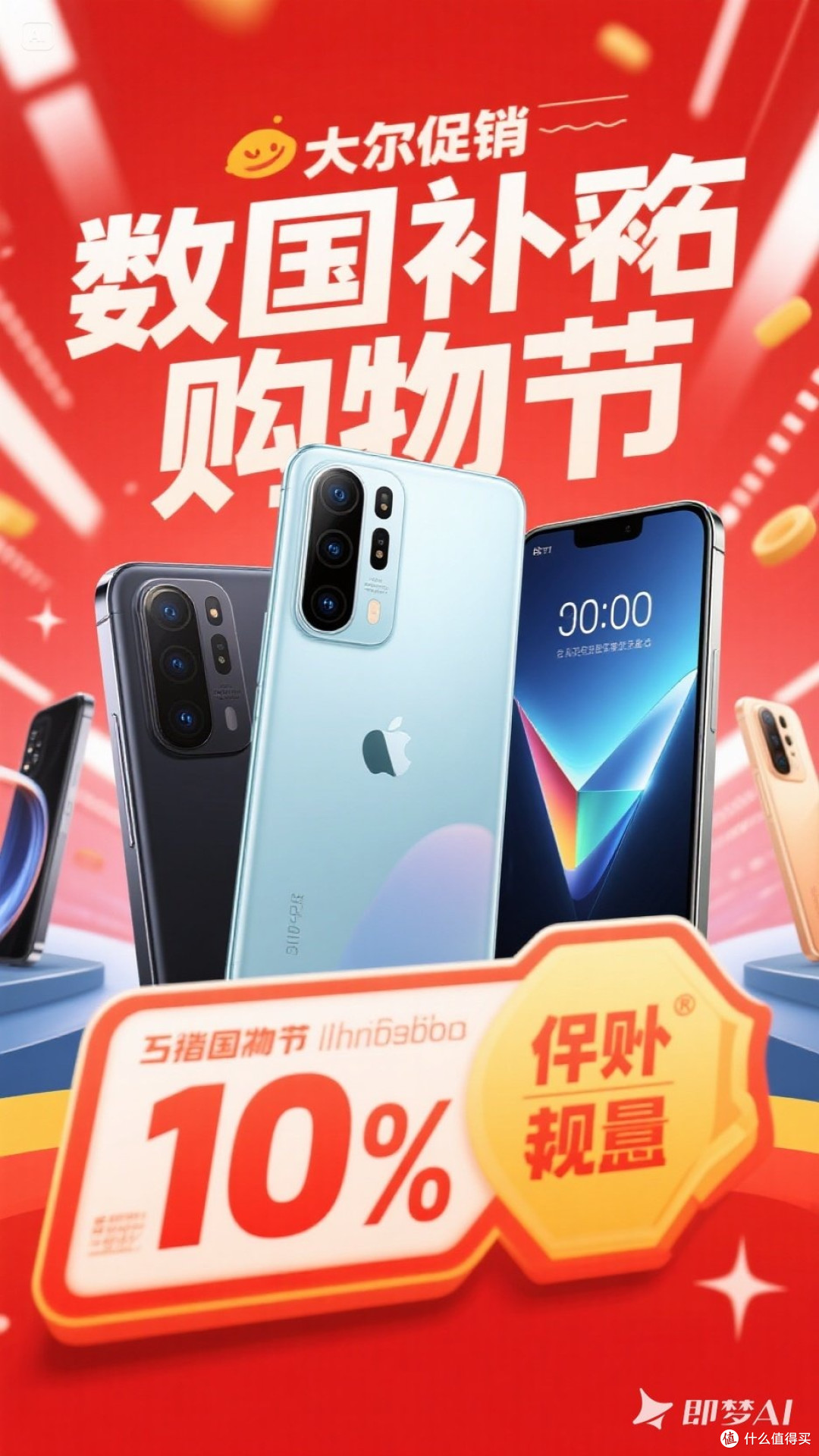 数码手机大促,国补助力购物节