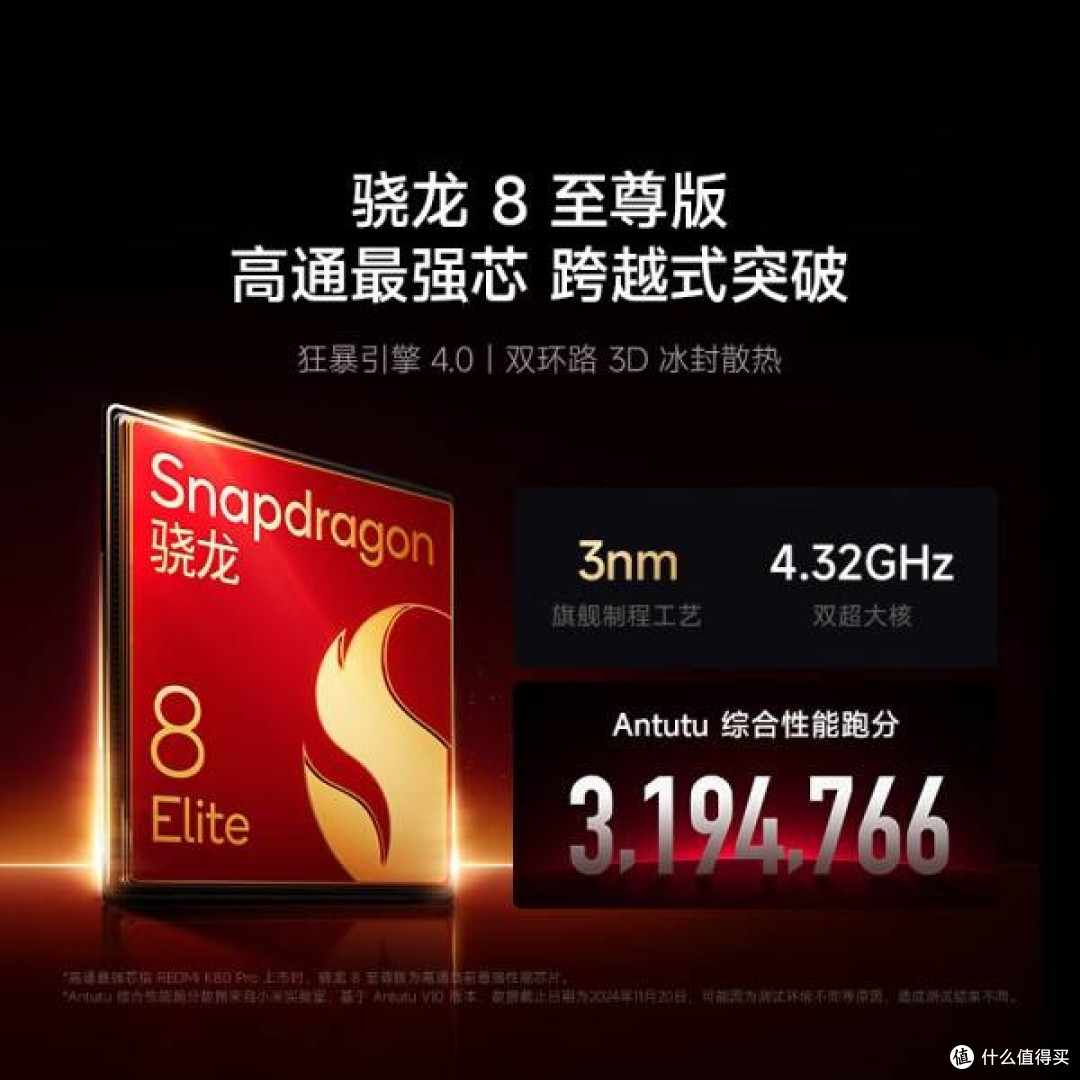 国家补贴助力,红米 K80 Pro 玄夜黑魅力尽显