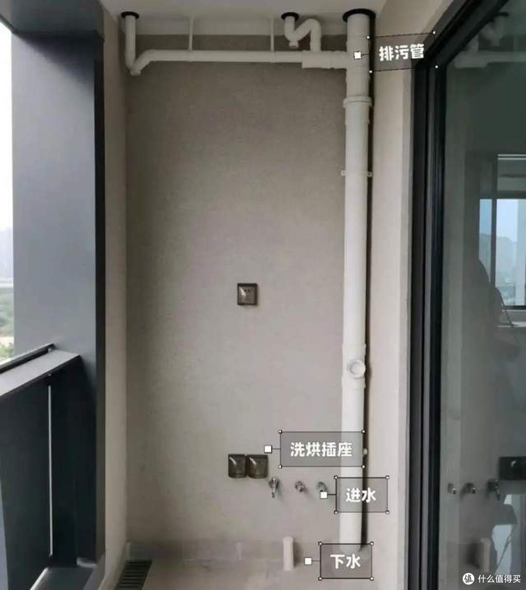 1㎡搞定洗衣区,看看这3个阳台设计,一个比一个实用!