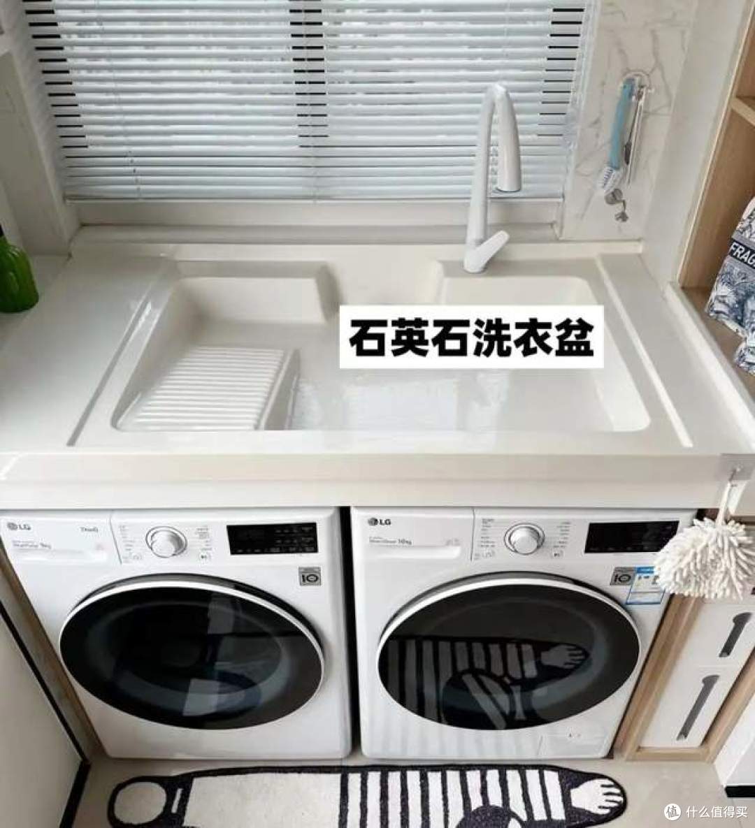 1㎡搞定洗衣区,看看这3个阳台设计,一个比一个实用!