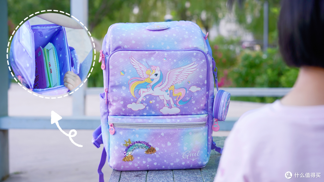 一年级必入!适合1-5年级长期使用的护脊书包!Gmt for kids