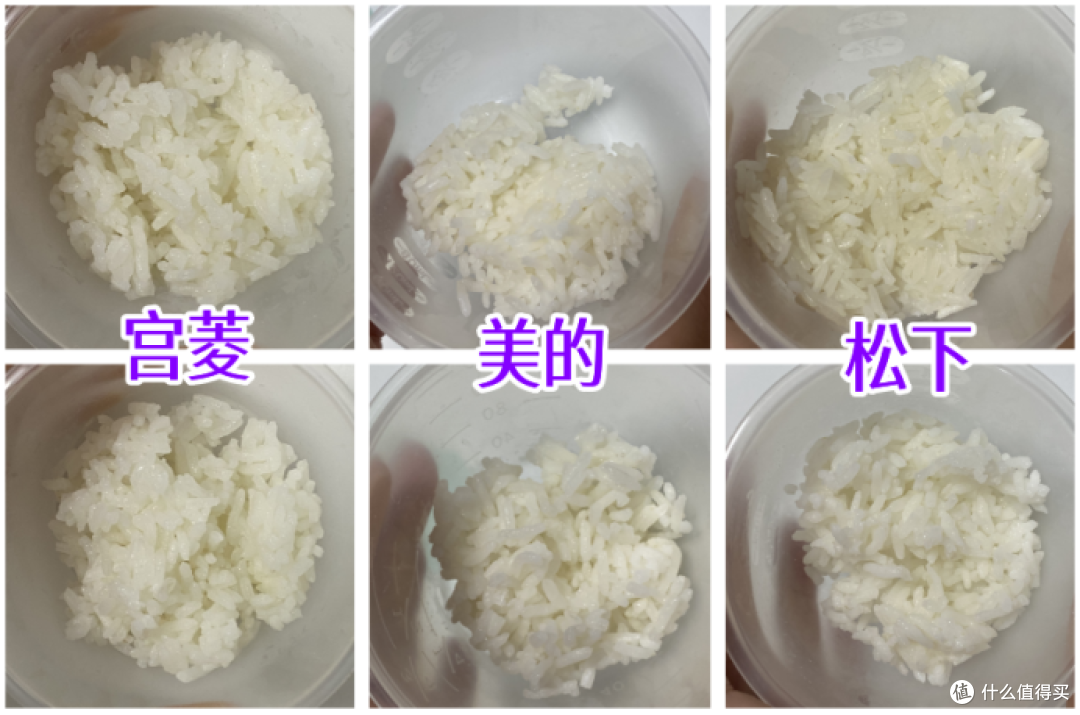 美的、宫菱、松下电饭煲好用吗?如何选?实力测评碰撞PK!