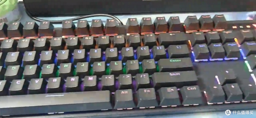雷柏 V500PRO 有线背光机械键盘 104键全尺寸游戏电竞笔记本