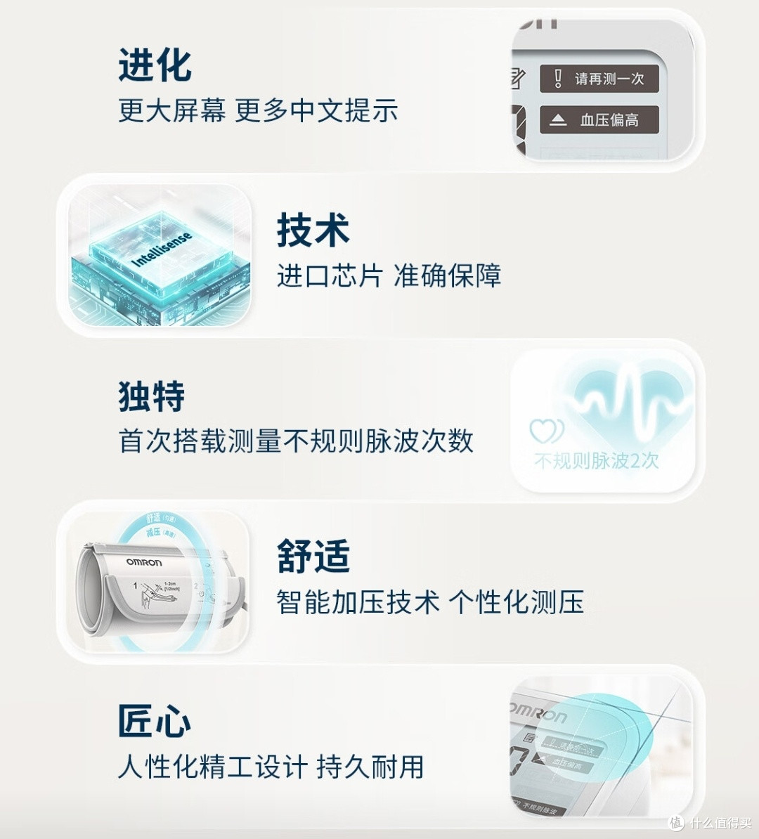 欧姆龙U724J,精准测量血压