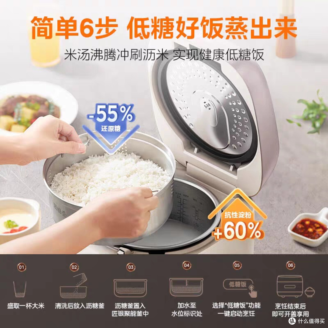 美的MB-HS451电饭煲：健康煮饭新选择