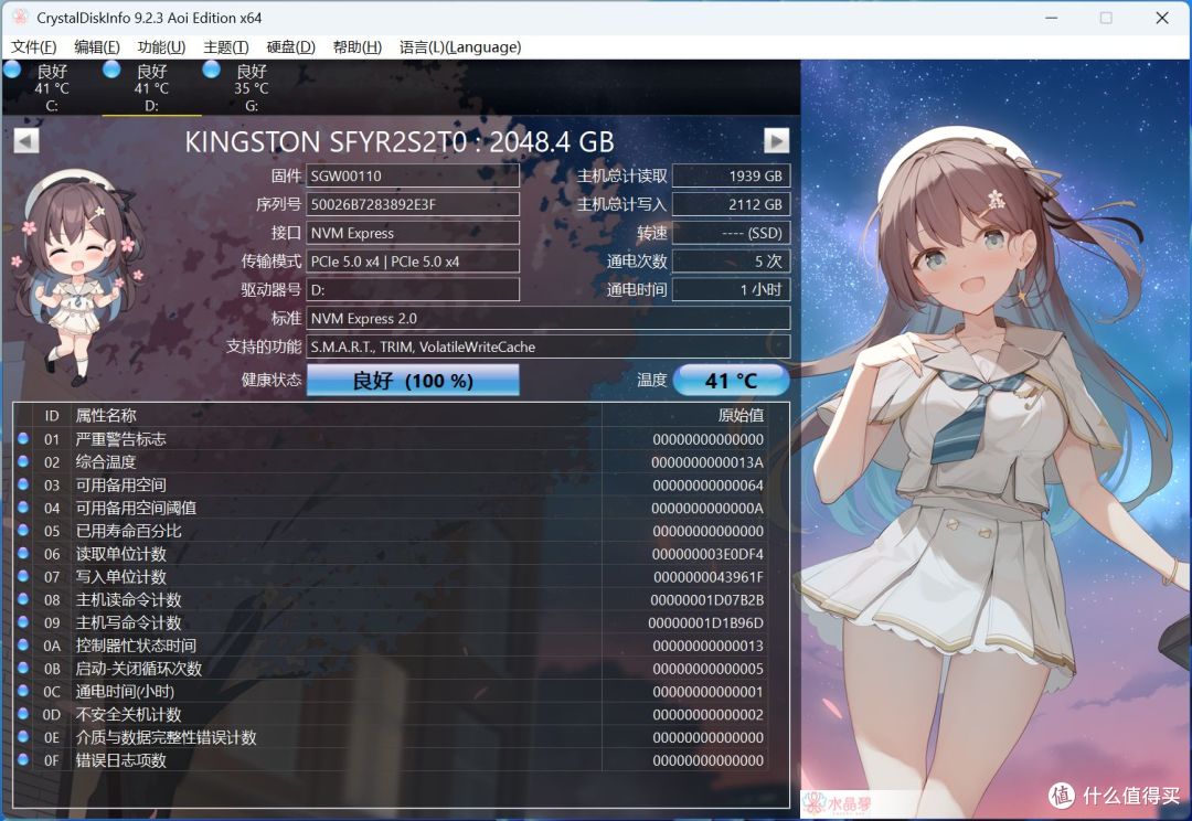 地表最强PCIe 5.0 SSD！ 金士顿FURY Renegade G5旗舰评测