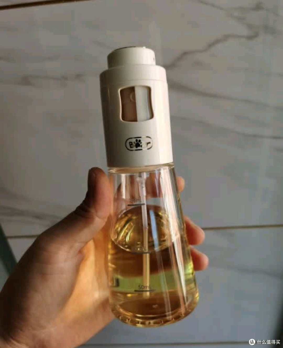 小熊(Bear)油壶 玻璃瓶调料瓶酱油瓶厨房油罐壶660ml