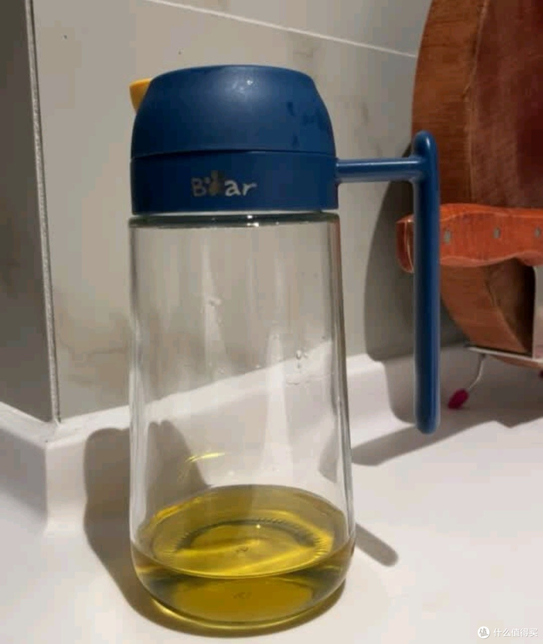 小熊（Bear）油壶 玻璃瓶调料瓶酱油瓶厨房油罐壶660ml