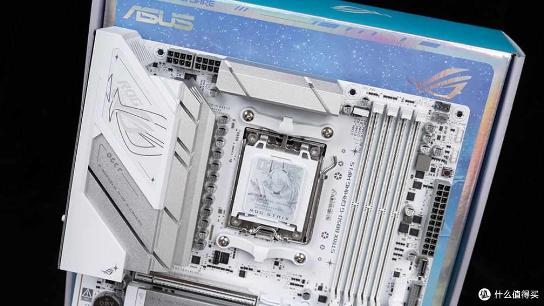 618纯白高端装机：9800X3D+华硕ROG B850小吹雪+D5 6400 48G+5080