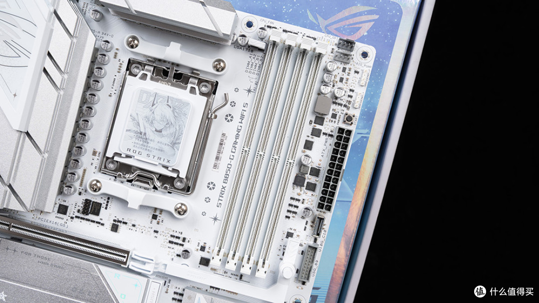 618纯白高端装机：9800X3D+华硕ROG B850小吹雪+D5 6400 48G+5080