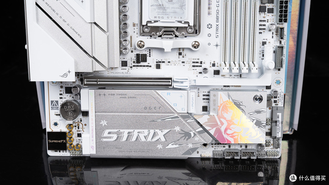 618纯白高端装机：9800X3D+华硕ROG B850小吹雪+D5 6400 48G+5080
