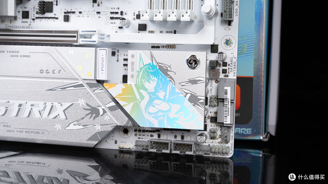 618纯白高端装机：9800X3D+华硕ROG B850小吹雪+D5 6400 48G+5080