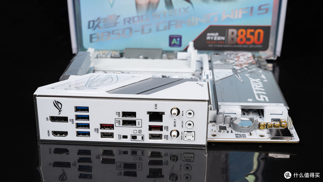618纯白高端装机：9800X3D+华硕ROG B850小吹雪+D5 6400 48G+5080