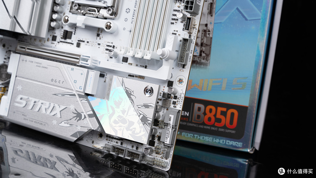618纯白高端装机：9800X3D+华硕ROG B850小吹雪+D5 6400 48G+5080