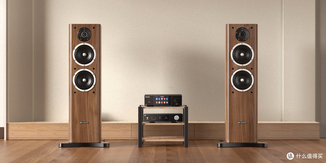 开博尔HiFi音箱全系采用丹麦Peerless扬声器单元,官方售价3999起