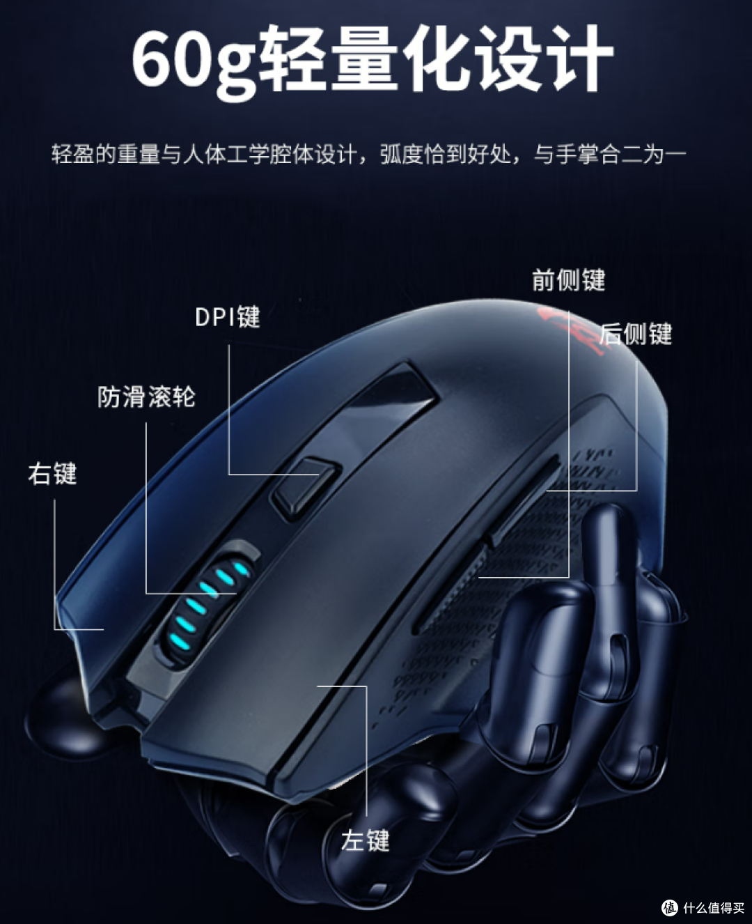 电竞小白也能超神？全靠这款红龙 G62 鼠标