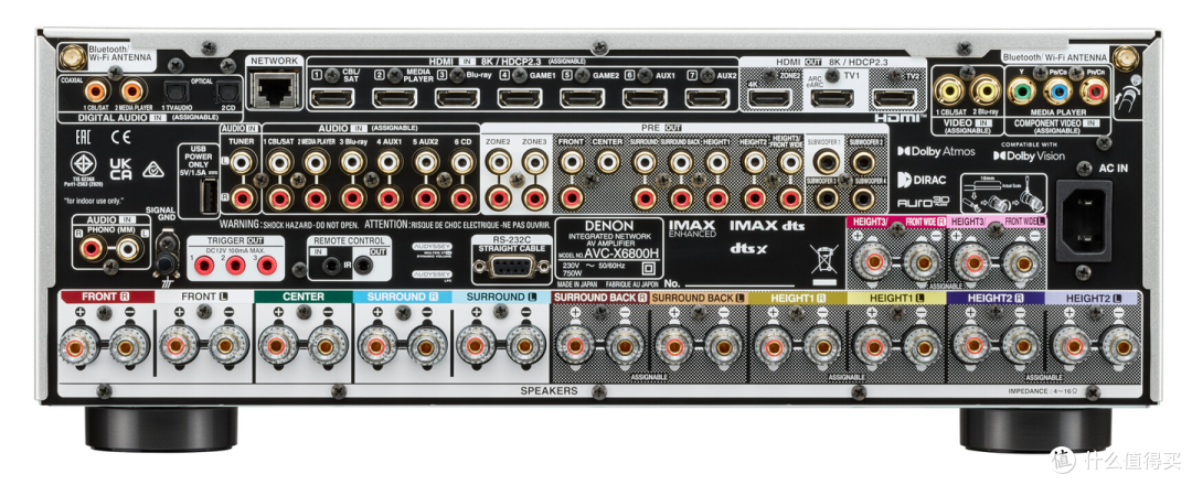 天龙次旗舰AVC-X6800H 13.4声道AV功放全解析(上)